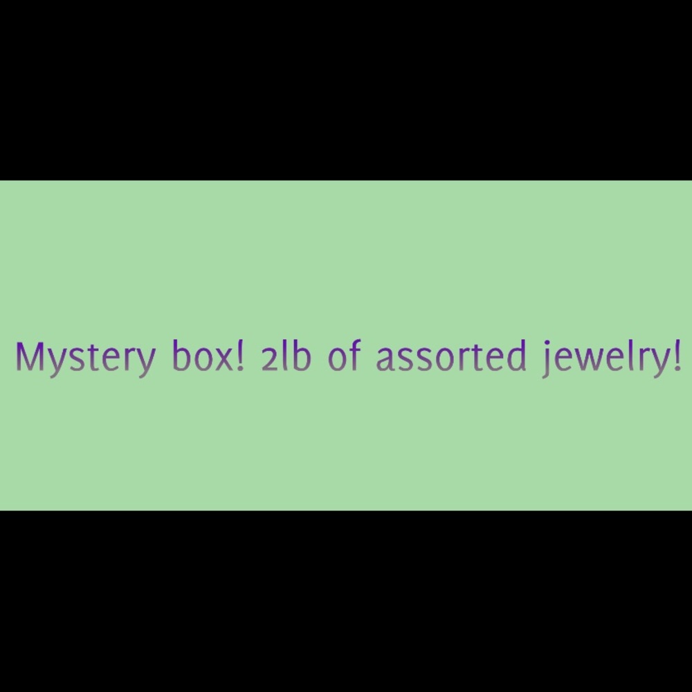 Mystery Jewelry Box 2lbs!